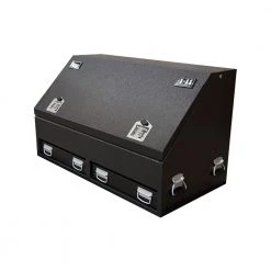 1-11 Steel Truck Box T-Lock Charcoal BK12CHBBS