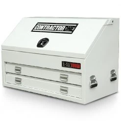 One Eleven 1-11 1210x600mm White Fully Welded Steel Truck Box BKAT1210WT