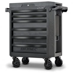 KINCROME 6-Drawer CONTOUR Tool Trolley Black Series K7536