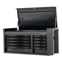 KINCROME 10-Drawer CONTOUR Wide Tool Chest Black Series K7540