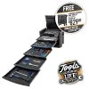 KINCROME 246 Piece 6 Drawer Contour Tool Kit Black P1800MB -1-11 shop unnamed file 364