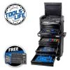 KINCROME 242 Piece 12 Drawer Contour Tool Kit Black P1805MB