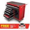 TTI 324 Piece 41" 6 Drawer W/ Cabinet Tool Trolley Kit TTK41061