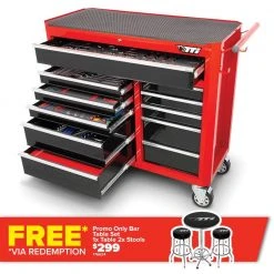 TTI 324 Piece 41" 11 Drawer Tool Trolley Kit TTK41111