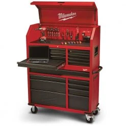 MILWAUKEE 46inch 8 Drawer Tool Chest & 8 Drawer Trolley 48228500