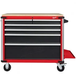 MILWAUKEE 40inch Mobile Work Bench Wood Top 48228537 -1-11 shop unnamed file 599