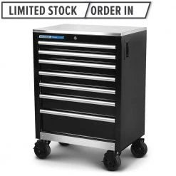 KINCROME 7 Drawer Trade Centre Tool Trolley K7367