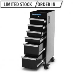 KINCROME 6 Drawer Trade Centre Mobile Service Trolley K7369