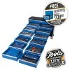 KINCROME Evolution Tool Trolley 494 Piece 13 Drawer Extra Wide W. Trolley P1730 -1-11 shop unnamed file 683