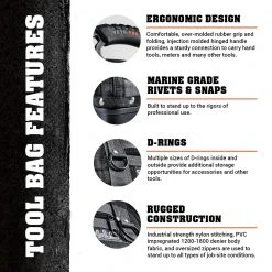 VETO 44 Pocket Technician Tool Bag Medium TECHMCT -1-11 shop unnamed file 862