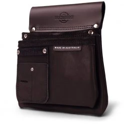 BUCKAROO 2 Pocket Nailbag - Black NBS2B