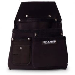 BUCKAROO 3 Pocket Formwork Bag - Black NBF3B